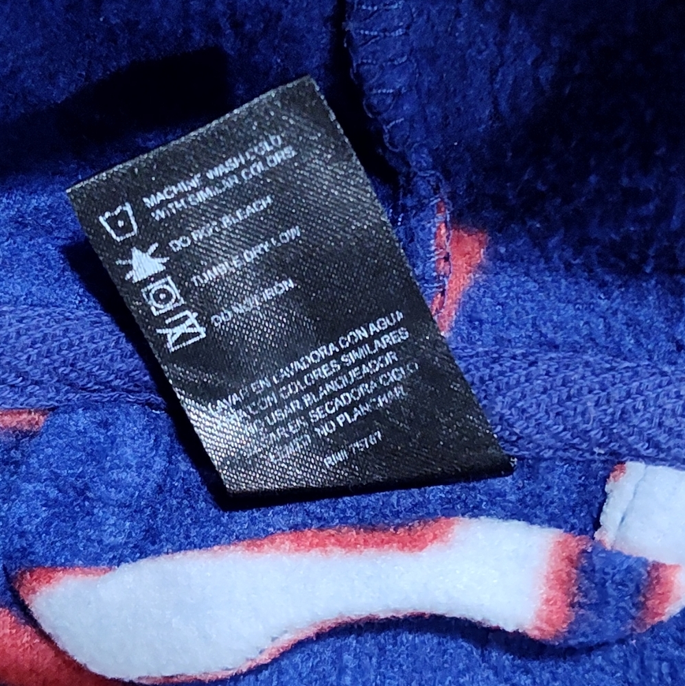 New York Giants Concepts Sport Women's Keystone Hoodie Robe - Royal - Picture 6 of 6
